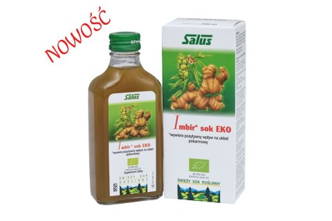 SOK Z IMBIRU BIO 200 ml - SALUS SALUS (soki)