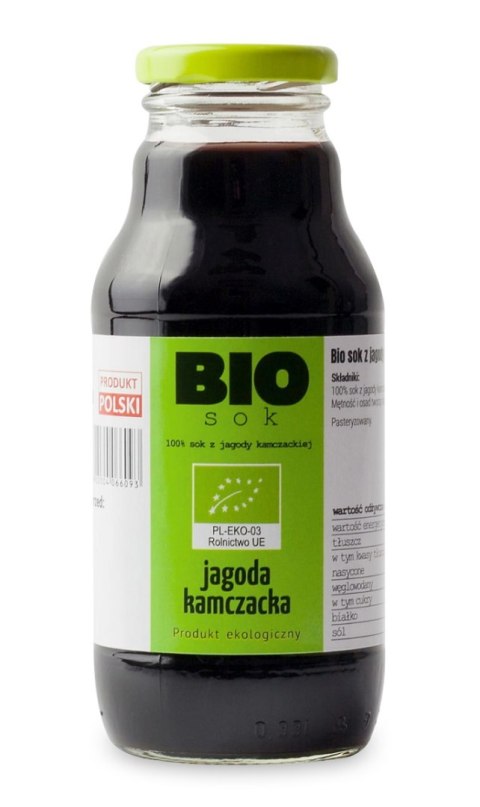 SOK Z JAGODY KAMCZACKIEJ NFC BIO 330 ml - KAMIONNA KAMIONNA (soki, syropy, powidła)