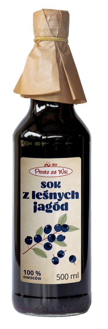 SOK JAGODOWY 500 ml - PROSTO ZE WSI PROSTO ZE WSI (soki przecierowe)