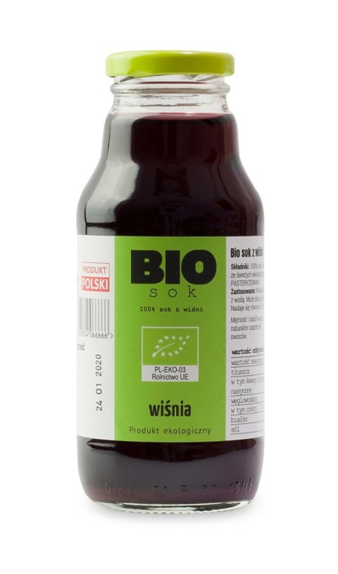 SOK Z WIŚNI NFC BIO 330 ml - KAMIONNA KAMIONNA (soki, syropy, powidła)