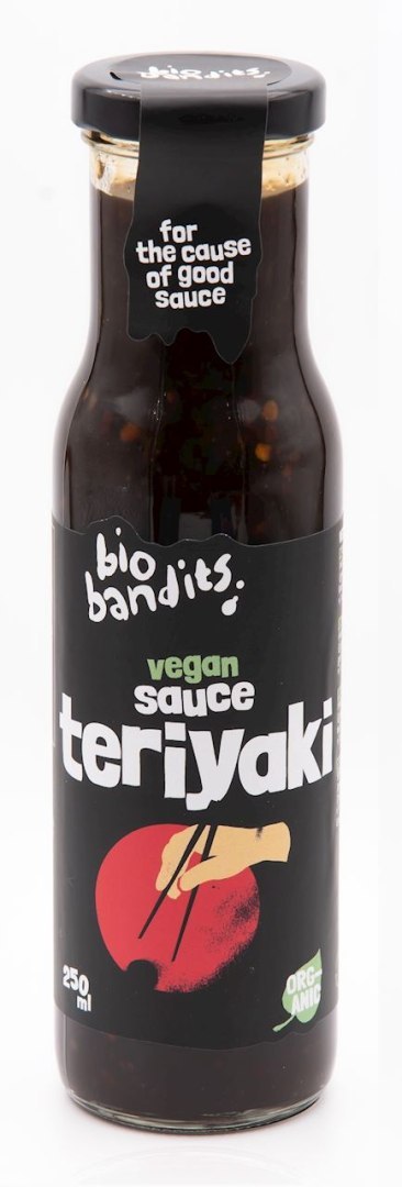 SOS SOJOWY SŁODKI TERIYAKI BIO 250 ml - BIO BANDITS BIO BANDITS (dressingi, sosy, majonezy)