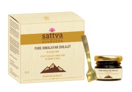 SHILAJIT HIMALAJSKI W FORMIE ŻYWICY 15 g - SATTVA (FOODS) SATTVA (kadzidła, kosmetyki)