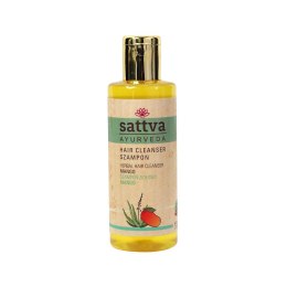 SZAMPON DO WŁOSÓW ZIOŁOWY MANGO 210 ml - SATTVA (AYURVEDA) SATTVA (kosmetyki ajurwedyjskie, kadzidełka)