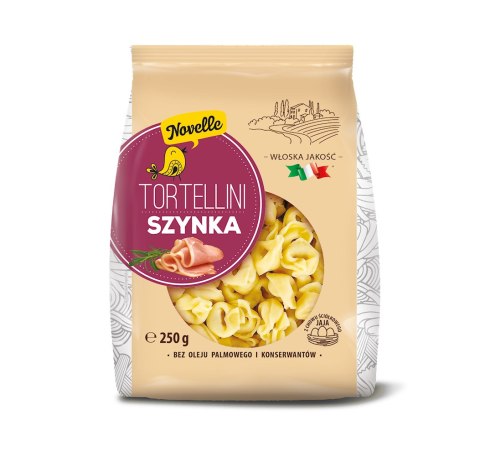 TORTELLINI Z SZYNKĄ 250 g - NOVELLE NOVELLE (makarony)