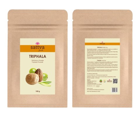 TRIPHALA W PROSZKU 100 g - SATTVA (FOODS) SATTVA (kosmetyki ajurwedyjskie, kadzidełka)
