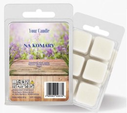 WOSK ZAPACHOWY SOJOWY NA KOMARY (6 x 10 g) 60 g - YOUR CANDLE (PRODUKT SEZONOWY) YOUR CANDLE (świece, olejki eteryczne)