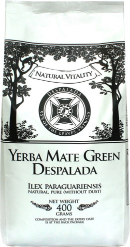 YERBA MATE GREEN DESPALADA 400 g - MATE GREEN ORGANIC MATE GREEN (yerba mate)