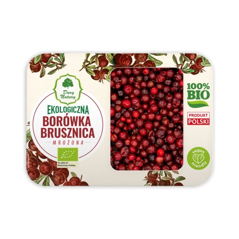 BORÓWKA BRUSZNICA MROŻONA BIO 200 g - DARY NATURY DARY NATURY - mrożonki BIO