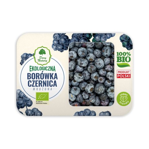 BORÓWKA CZERNICA MROŻONA BIO 200 g - DARY NATURY DARY NATURY - mrożonki BIO