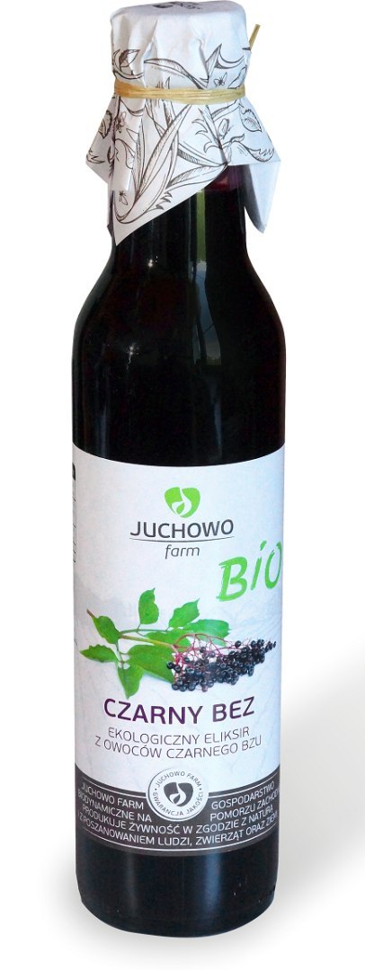 ELIKSIR Z OWOCÓW CZARNEGO BZU BIO 250 ml - JUCHOWO JUCHOWO FARM (syropy, melasy)