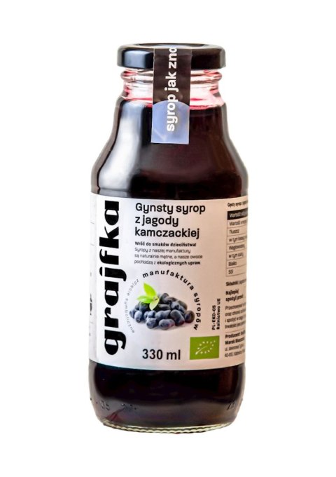 SYROP Z JAGODY KAMCZACKIEJ BIO 330 ml - GRAJFKA GRAJFKA (syropy)