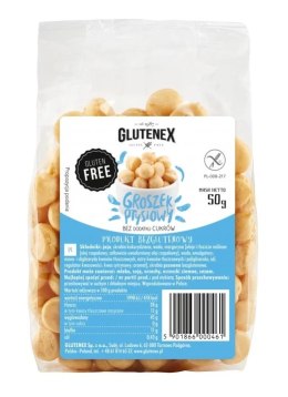 GROSZEK PTYSIOWY BEZ DODATKU CUKRÓW BEZGLUTENOWY 50 g - GLUTENEX GLUTENEX (chleby, ciastka, makarony)