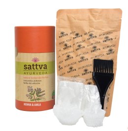 HENNA Z AMLĄ ECO 150 g - SATTVA (AYURVEDA) SATTVA (kadzidła, kosmetyki)