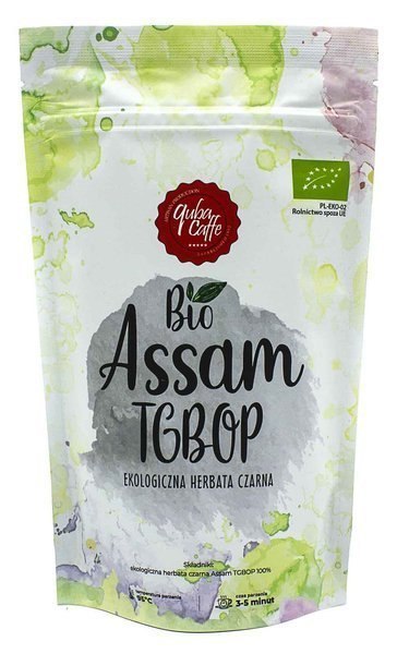 HERBATA CZARNA ASSAM BIO 100 g - QUBA CAFFE QUBA CAFFE (kawy, herbaty)