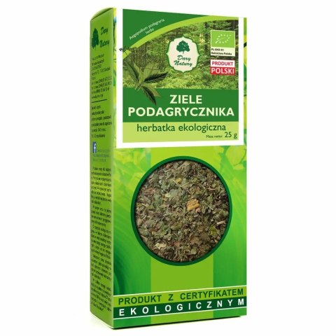 HERBATKA ZIELE PODAGRYCZNIKA BIO 25 g - DARY NATURY DARY NATURY - herbatki BIO