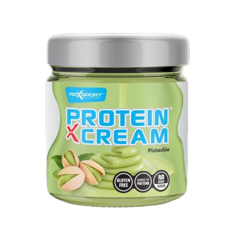 KREM PROTEINOWY PISTACJOWY BEZ DODATKU CUKRU BEZGLUTENOWY 200 g - MAXSPORT MAXSPORT (batony, kremy, makarony)