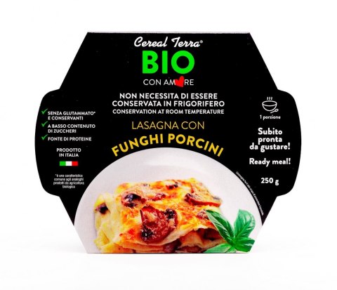 LASAGNE Z GRZYBAMI BIO 250 g - CEREAL TERRA CEREAL TERRA (dania gotowe)