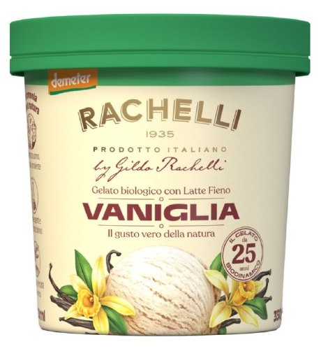 LODY WANILIOWE FAIR TRADE DEMETER BEZGLUTENOWE BIO 500 ml - RACHELLI ICE CREAM RACHELLI ICE CREAM (MROŻONKI - lody)