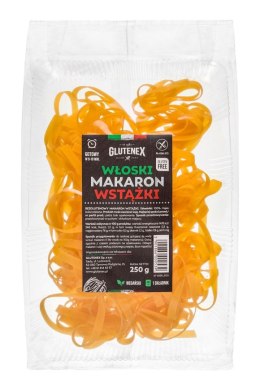 MAKARON (KUKURYDZIANY) WSTĄŻKI BEZGLUTENOWY 250 g - GLUTENEX GLUTENEX (chleby, ciastka, makarony)