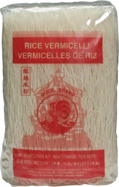 MAKARON (RYŻOWY) VERMICELLI 454 g - MERRE MERRE (makarony, sosy, tapioka)