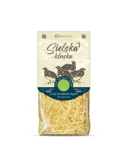 MAKARON (Z JAJ PRZEPIÓRCZYCH) KRAJANKA BIO 250 g - BARTOLINI (SIELSKA KLUSKA) BARTOLINI (makarony)