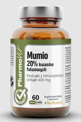 MUMIO EKSTRAKT (400 mg) BEZGLUTENOWY 60 KAPSUŁEK - PHARMOVIT (CLEAN LABEL) PHARMOVIT (suplementy diety)