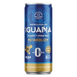 PIWO BEZALKOHOLOWE METABOLIZM 330 ml (PUSZKA) - IGUANA IGUANA (piwa bezalkoholowe)