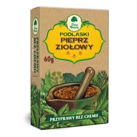 PIEPRZ ZIOŁOWY (PODLASKI) 60 g - DARY NATURY DARY NATURY - przyprawy i zioła