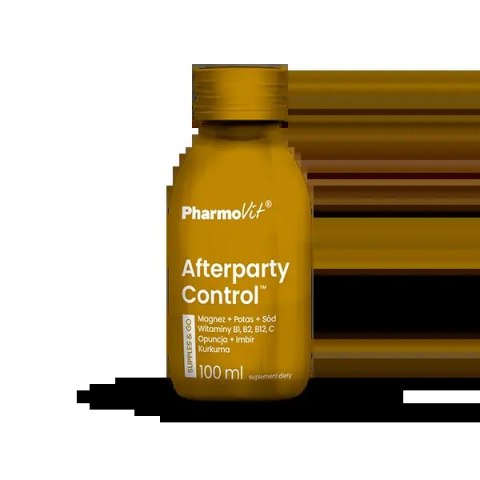 SHOT AFTERPARTY CONTROL BEZGLUTENOWY 100 ml - PHARMOVIT (SUPPLES & GO) PHARMOVIT (suplementy diety)