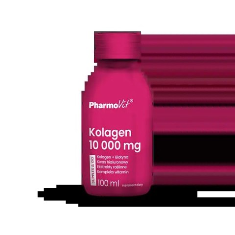 SHOT KOLAGEN (10 000 mg) BEZGLUTENOWY 100 ml - PHARMOVIT (SUPPLES & GO) PHARMOVIT (suplementy diety)