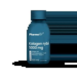 SHOT KOLAGEN RYBI (5000 mg) BEZGLUTENOWY 100 ml - PHARMOVIT (SUPPLES & GO) PHARMOVIT (suplementy diety)