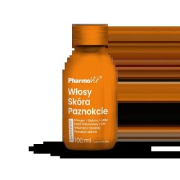 SHOT KOLAGEN NA WŁOSY, SKÓRĘ, PAZNOKCIE BEZGLUTENOWY 100 ml - PHARMOVIT (SUPPLES & GO) PHARMOVIT (suplementy diety)