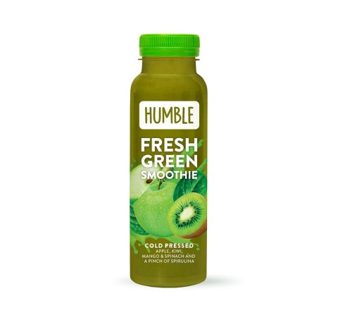 SMOOTHIE JABŁKO - MANGO - SZPINAK - KIWI TŁOCZONE NA ZIMNO 250 ml - HUMBLE HUMBLE (smoothie)