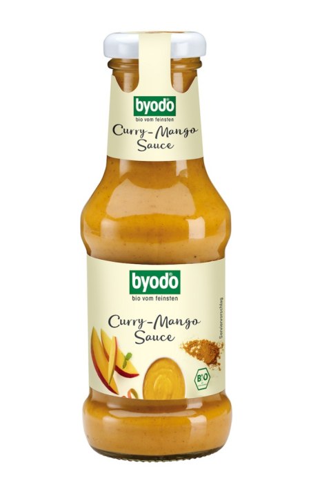 SOS MANGO - CURRY BEZGLUTENOWY BIO 250 ml - BYODO BYODO (sosy, majonezy, musztardy)