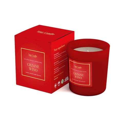 ŚWIECA SOJOWA ZAPACHOWA GRZANE WINO 210 ml - YOUR CANDLE (PRODUKT SEZONOWY) YOUR CANDLE (świece, olejki eteryczne)