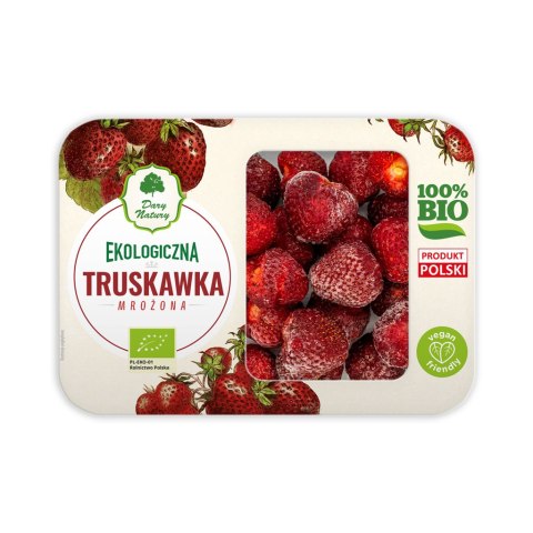 TRUSKAWKA MROŻONA BIO 200 g - DARY NATURY DARY NATURY - mrożonki BIO