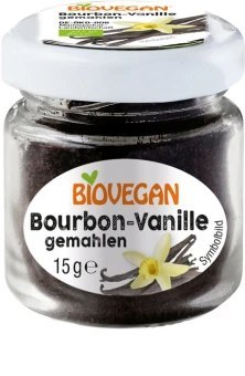 WANILIA BOURBON MIELONA BIO 15 g (SŁOIK) - BIOVEGAN BIOVEGAN (dodatki do wypieków, drożdże)