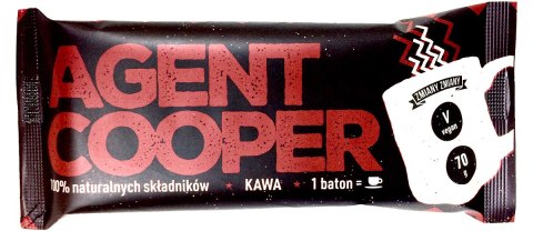 BATON KAWOWY "AGENT COOPER" BEZGLUTENOWY 70 g - ZMIANY ZMIANY ZMIANY ZMIANY (batony)