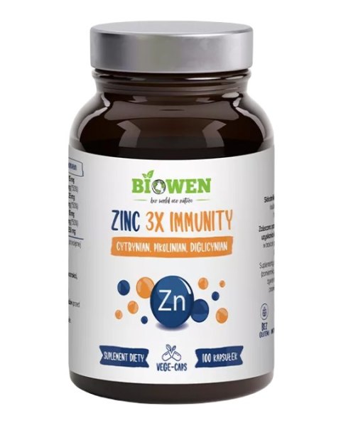 CYNK 3X IMMUNITY BEZGLUTENOWY 100 KAPSUŁEK - HEMPKING (BIOWEN) HEMPKING (suplementy diety, kosmetyki)