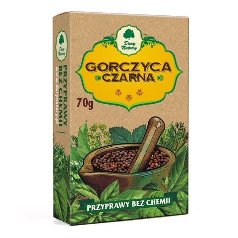 GORCZYCA CZARNA 70 g - DARY NATURY DARY NATURY - przyprawy i zioła