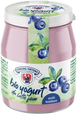 JOGURT BORÓWKOWY Z MLEKA SIENNEGO BEZGLUTENOWY BIO 150 g (SŁOIK) - STERZING-VIPITENO STERZING-VIPITENO (jogurty)