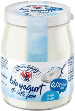 JOGURT NATURALNY Z MLEKA SIENNEGO (0,1 % TŁUSZCZU) BIO 150 g (SŁOIK) - STERZING-VIPITENO STERZING-VIPITENO (jogurty)
