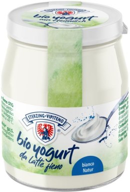 JOGURT NATURALNY Z MLEKA SIENNEGO (3,5 % TŁUSZCZU) BIO 150 g (SŁOIK) - STERZING-VIPITENO STERZING-VIPITENO (jogurty)