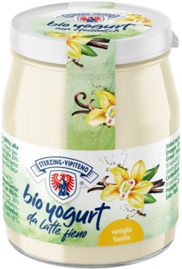 JOGURT WANILIOWY Z MLEKA SIENNEGO BEZGLUTENOWY BIO 150 g (SŁOIK) - STERZING-VIPITENO STERZING-VIPITENO (jogurty)
