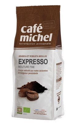 KAWA MIELONA ARABICA / ROBUSTA ESPRESSO FAIR TRADE BIO 250 g - CAFE MICHEL CAFE MICHEL (kawy)