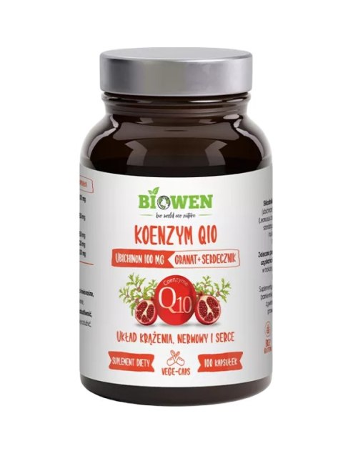 KOENZYM Q10 BEZGLUTENOWY 100 KAPSUŁEK - HEMPKING (BIOWEN) HEMPKING (suplementy diety, kosmetyki)