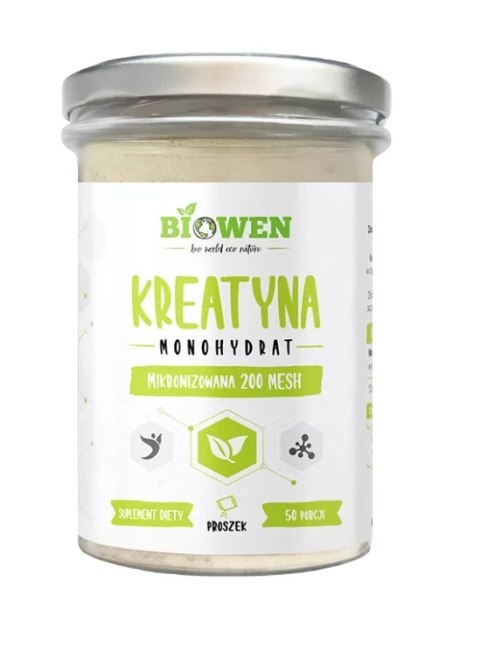 KREATYNA MONOHYDRAT PROSZEK BEZGLUTENOWA 250 g - HEMPKING (BIOWEN) HEMPKING (suplementy diety, kosmetyki)