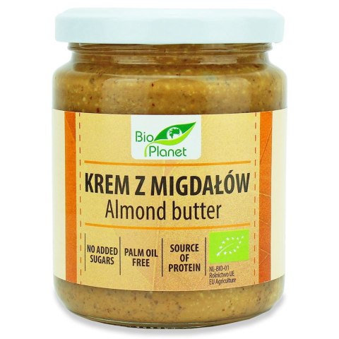 KREM Z PRAŻONYCH MIGDAŁÓW BIO 250 g - BIO PLANET BIO PLANET - seria INNE