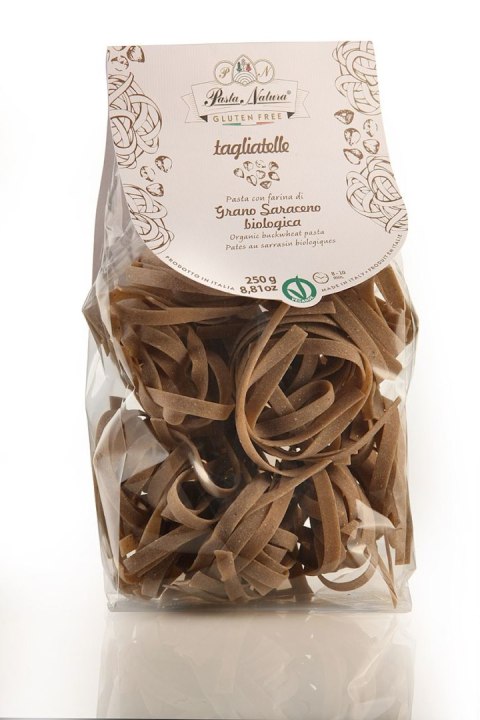 MAKARON (GRYCZANY) TAGLIATELLE BEZGLUTENOWY BIO 250 g - PASTA NATURA PASTA NATURA (makarony bezglutenowe)