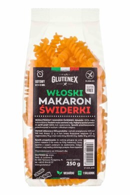 MAKARON (KUKURYDZIANY) ŚWIDERKI BEZGLUTENOWY 250 g - GLUTENEX GLUTENEX (chleby, ciastka, makarony)